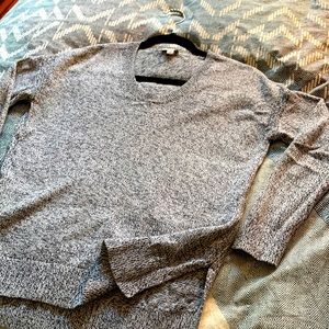 Gap XS Gray Marled 100% Cotton Sweater